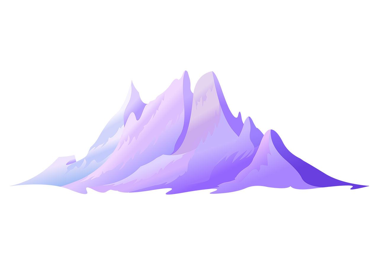 Blue Hill, mountain vector graphic. Blue mountain range, peak, hill vector graphic. A mountain that is depicted with sharp, angular peaks and jagged ridges vector graphic. Vector graphic with CC0 license, best for a variety of projects, including designs, animations, and more.