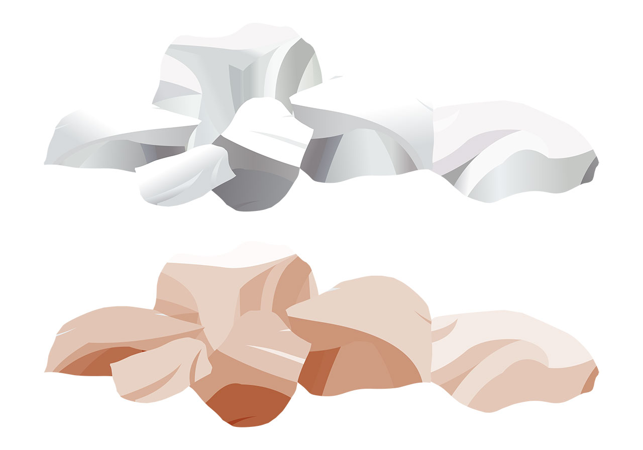 Rocks, boulders, stones vector graphic. Beautiful riverside rocks vector graphic. A set of two boulders of riverside rocks, stones vector graphic. Vector graphic with CC0 license, best for a variety of projects, including designs, animations, and more.