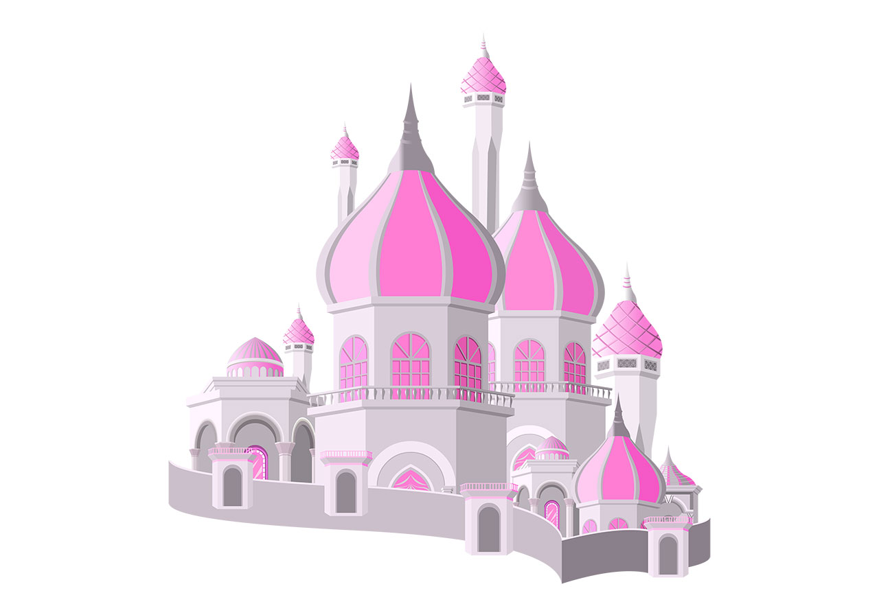 Beautiful castle, palace vector graphic. Stunning castle, fort, palace vector graphic. Pagoda, temple vector graphic. A fantastical palace, fortress vector graphic. Vector graphic with CC0 license, best for a variety of projects, including designs, animations, and more.
